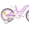 Rower dziecięcy SUN BABY Heart bike 16 cali dla dziewczynki Fioletowy Wiek 4 lata