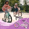 Rower dziecięcy SUN BABY Heart bike 14 cali dla dziewczynki Fioletowy Kolory dostępne w ofercie producenta Morelowy