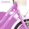 Rower dziecięcy SUN BABY Heart bike 14 cali dla dziewczynki Fioletowy Kolory dostępne w ofercie producenta Biało-morelowy