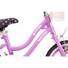 Rower dziecięcy SUN BABY Heart bike 14 cali dla dziewczynki Fioletowy Wiek 5 lat