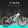 Rower dziecięcy SUN BABY Tiger Bike 20 cali dla chłopca Biało-zielony Przeznaczony Dla chłopca