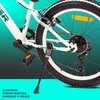 Rower dziecięcy SUN BABY Tiger Bike 20 cali dla chłopca Biało-zielony Dominujący kolor Biało-zielony