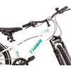Rower dziecięcy SUN BABY Tiger Bike 20 cali dla chłopca Biało-zielony Wiek 6 lat