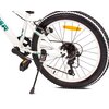 Rower dziecięcy SUN BABY Tiger Bike 20 cali dla chłopca Biało-zielony Wiek 8 lat