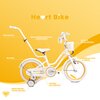 Rower dziecięcy SUN BABY Heart bike 16 cali dla dziewczynki Biało-złoty Przeznaczenie Dla dziewczynki