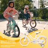Rower dziecięcy SUN BABY Heart bike 16 cali dla dziewczynki Biało-złoty Kolory dostępne w ofercie producenta Fioletowy