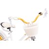 Rower dziecięcy SUN BABY Heart Bike 16 cali dla dziewczynki Biało-złoty Rozmiar koła [cal] 16
