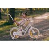 Rower dziecięcy SUN BABY Heart bike 16 cali dla dziewczynki Biało-złoty Wyposażenie Dzwonek