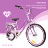 Rower dziecięcy SUN BABY Heart bike 20 cali dla dziewczynki Fioletowy Kolory dostępne w ofercie producenta Rózowy
