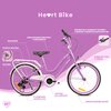 Rower dziecięcy SUN BABY Heart bike 20 cali dla dziewczynki Fioletowy Kolory dostępne w ofercie producenta Miętowy