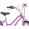 Rower dziecięcy SUN BABY Heart bike 20 cali dla dziewczynki Fioletowy Wiek 6 lat