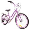Rower dziecięcy SUN BABY Heart Bike 20 cali dla dziewczynki Fioletowy