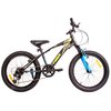 Rower dziecięcy SUN BABY Tiger Bike 20 cali dla chłopca Czarno-zielono-niebieski Rozmiar ramy [cal] 11