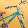 Rower dziecięcy SUN BABY Verdant Rowan 20 cali amortyzator dla chłopca Zielony Waga [kg] 11.8