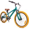 Rower dziecięcy SUN BABY Verdant Rowan 20 cali amortyzator dla chłopca Zielony
