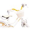 Rower dziecięcy SUN BABY Heart Bike 14 cali dla dziewczynki Biało-złoty Rozmiar koła [cal] 14