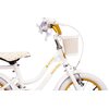 Rower dziecięcy SUN BABY Heart Bike 14 cali dla dziewczynki Biało-złoty Wiek 5 lat