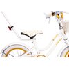 Rower dziecięcy SUN BABY Heart Bike 14 cali dla dziewczynki Biało-złoty Przeznaczony Dla dziewczynki