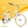 Rower dziecięcy SUN BABY Heart bike 20 cali dla dziewczynki Biało-złoty Kolory dostępne w ofercie producenta Rózowy