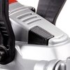 Zbliżenie na część frezarki nutowej, ukazujące miarkę z podziałką od 0 do 30 oraz elementy mechaniczne urządzenia. Widoczny jest także czarny pokrętło z metalowym środkiem.
