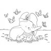 Puzzle LISCIANI Disney Dumbo 304-74150 (35 elementów) Seria Disney