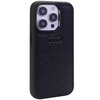 Etui AUDI GT Synthetic Leather do Apple iPhone 15 Pro Max Czarny Seria telefonu iPhone