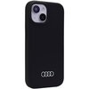 Etui AUDI Silicone Case do Apple iPhone 15 Plus Czarny Seria telefonu iPhone