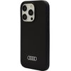 Etui AUDI Silicone Case do Apple iPhone 15 Pro Czarny Model telefonu iPhone 15 Pro