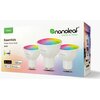 Inteligentna żarówka LED NANOLEAF Essentials Smart ICNF080B023GU10 5W GU10 Matter (3 szt.) Moc [W] 5