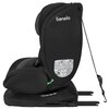 Fotelik samochodowy LIONELO Bastiaan I-Size 40-150 cm (0-36 kg) Czarno-szary Isofix Tak