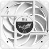 Wentylator VALKYRIE X12 ARGB Biały Maksymalna prędkość obrotowa [obr/min] 2150