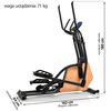Orbitrek eliptyczny HAMMER Cross Pace 5.0 NorsK 20kg 50cm Regulacja oporu Tak