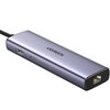 Hub UGREEN Revodok CM512 6w1 USB Typu C 3.2 Gen. 1, Pasywny Dodatkowe informacje Aluminiowa konstrukcja