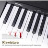 Pianino cyfrowe MK WP 881 Czarny Głośniki wbudowane Tak