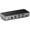 Hub SATECHI ST-D4KTM-EU USB Typu C, Aktywny Czarno-srebrny Typ Aktywny
