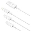 Kabel USB - USB-C/Lightning/Micro USB BASEUS Superior 3w1 1m Biały Gwarancja 24 miesiące