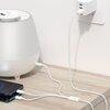 Kabel USB - USB-C/Lightning/Micro USB BASEUS Superior 3w1 1m Biały Długość [m] 1