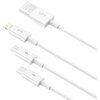 Kabel USB - USB-C/Lightning/Micro USB BASEUS Superior 0.5m Biały Gwarancja 24 miesiące