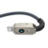 Kabel USB-C - Lightning BASEUS 1m Granatowy Wyświetlacz LCD Nie