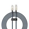 Kabel USB-C - Lightning BASEUS 2m Granatowy Długość [m] 2