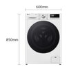 Pralka LG F4W90721W AI DD 9kg 1400 obr LG ThinQ Wyświetlacz elektroniczny Tak