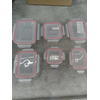 Lunch box GLASSLOCK Oven Safe GL-474 Kolor Przezroczysto-różowy