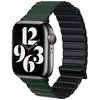 Pasek BELINE Magnetic Pro do Apple Watch 4/5/6/7/8/9/SE/SE 2/SE 2022 (38/40/41mm) Czarno-zielony