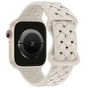 Pasek BELINE Silicone Woven do Apple Watch 4/5/6/7/8/9/SE/SE 2/SE 2022 (38/40/41mm) Beżowy
