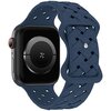 Pasek BELINE Silicone Woven do Apple Watch 4/5/6/7/8/9/SE/SE 2/SE 2022 (38/40/41mm) Niebieski