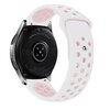 Pasek BELINE Sport Silicone do Watch (22mm) Biało-różowy Materiał Silikon