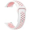 Pasek BELINE Sport Silicone do Watch (22mm) Biało-różowy Kolor Biało-różowy