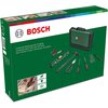 Zestaw narzędzi BOSCH 1600A0275J (25 elementów) Załączona dokumentacja Karta gwarancyjna