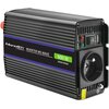 Przetwornica QOLTEC MS Wave 12V na 230V 300W/600W Modyfikowana sinusoida Liczba gniazd [szt.] 1 x SCHUKO