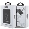 Powerbank indukcyjny KARL LAGERFELD Outline Ikonik MagSafe 5000 mAh 15W Czarny Pojemność nominalna [mAh] 5000